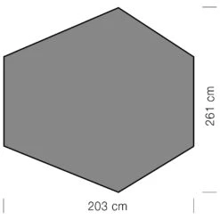 Exped Adventure Gear -Exped Adventure Gear exped gemini ii footprint footprint detail 2
