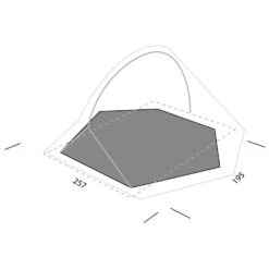 Exped Mira III HL - 3-person Tent -Exped Adventure Gear exped mira iii hl 3 person tent bf detail 4