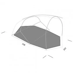 Exped Outer Space II - 2-person Tent -Exped Adventure Gear exped outer space ii 2 person tent detail 3