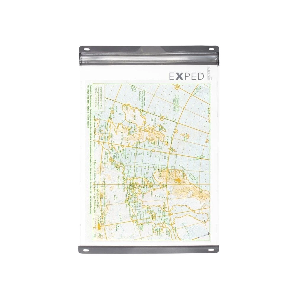 Exped Seal Sleeve A4 Waterproof Map Case 1 Exped Seal Sleeve A4 Waterproof Map Case