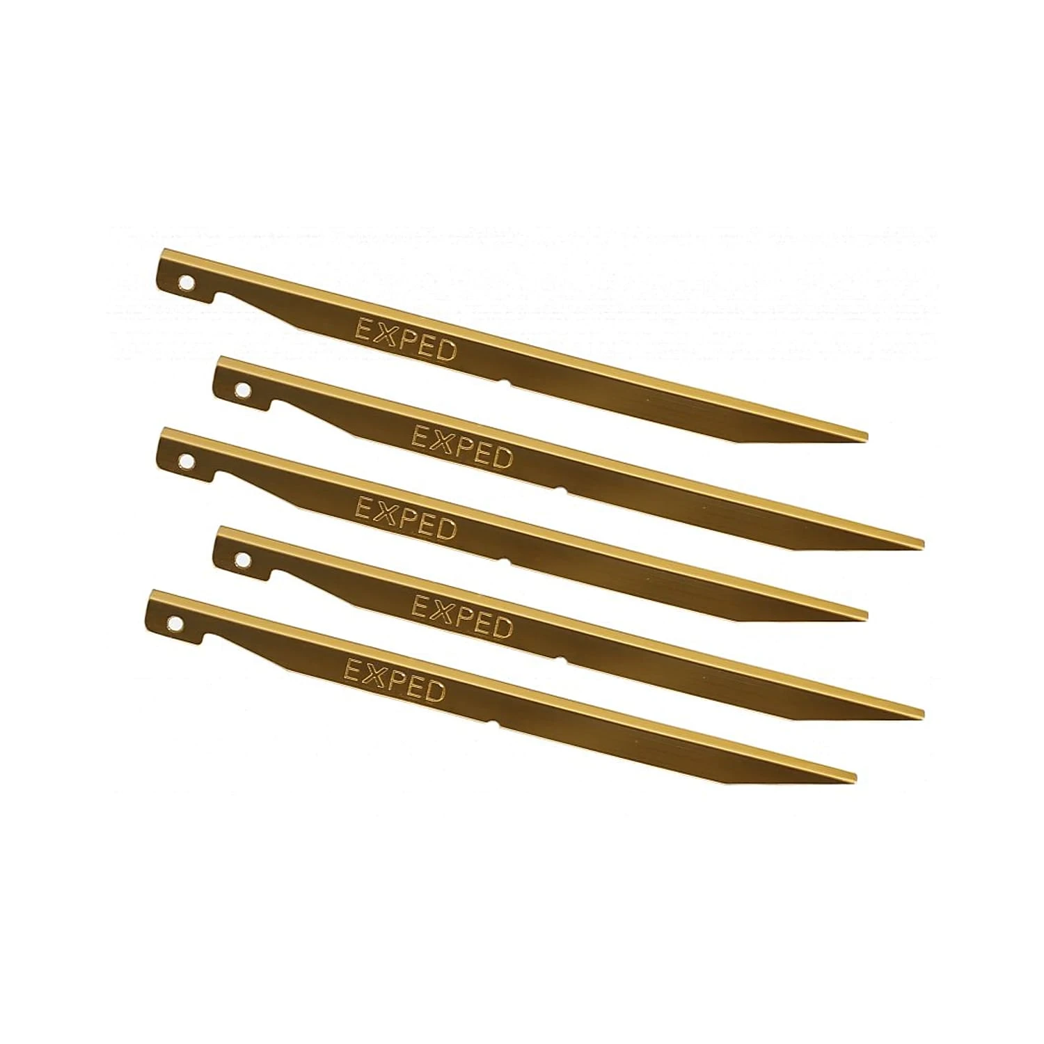 Exped V-PEG 5-PACK, Gold 1 Exped V-PEG 5-PACK, Gold
